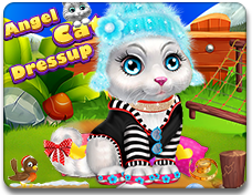 Angel Cat Dressup
